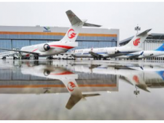 以GE航空集團CF34發(fā)動機為動力的ARJ21首次交付中國三大航空公司